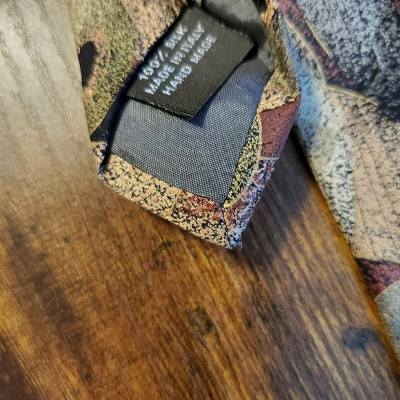 Manzoni Tie, Vintage Tie, Necktie, Retro Tie, 100% Silk Tie, Tie, Made in Italy, - Picture 3 of 4